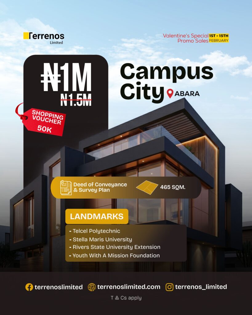 Land banking in Port Harcourt - Abara